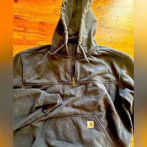 Carharrt Rain Defender x Henley Zip Hoodie